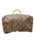 中古・古着 LOUIS VUITTON (ルイ ヴィトン) モノグラム スピーディ25 ハンドバッグ ブラウン：160000円