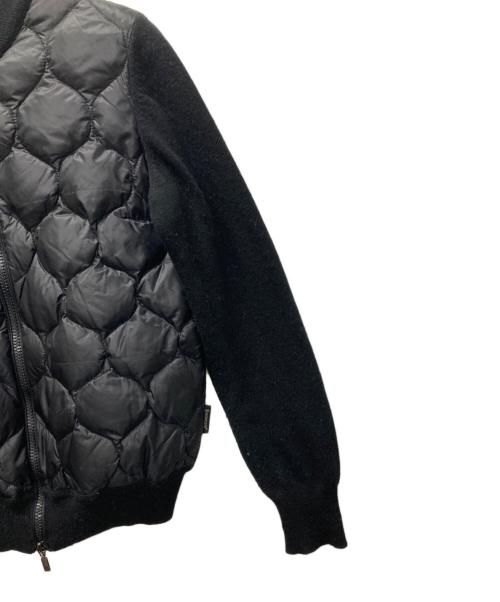 MONCLER（モンクレール）MONCLER (モンクレール) MAGLIONE TRICOT CARDIGAN/切替ダウンジャケット ブラック サイズ:XSの古着・服飾アイテム