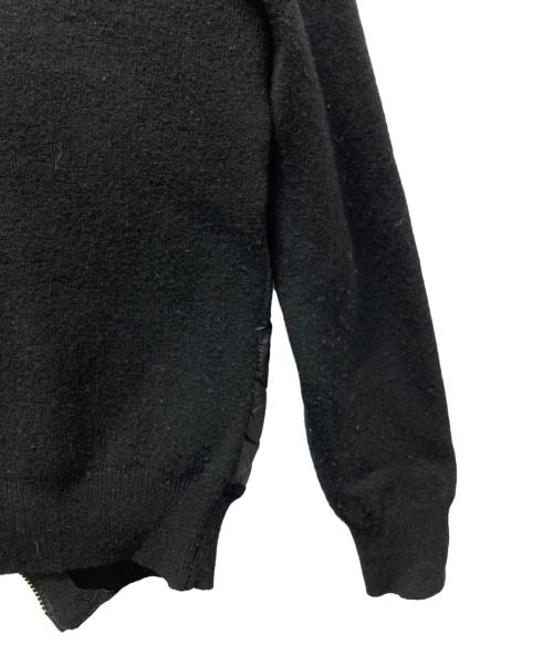 MONCLER（モンクレール）MONCLER (モンクレール) MAGLIONE TRICOT CARDIGAN/切替ダウンジャケット ブラック サイズ:XSの古着・服飾アイテム
