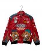 GALFYガルフィー）の古着「走り屋犬革 JKT」｜レッド