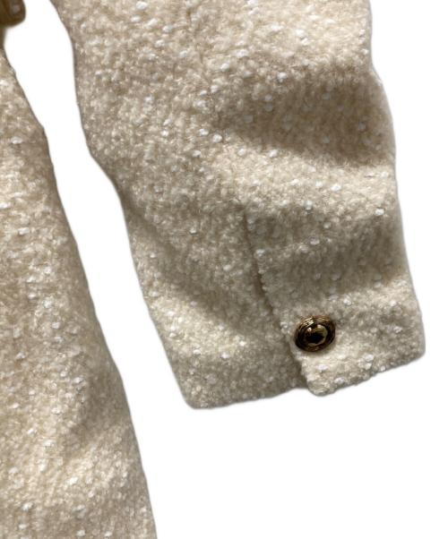 HER LIP TO（ハーリップトゥ）Her lip to (ハーリップトゥ) Mix Loop Tweed Dress ベージュ サイズ:M 未使用品の古着・服飾アイテム