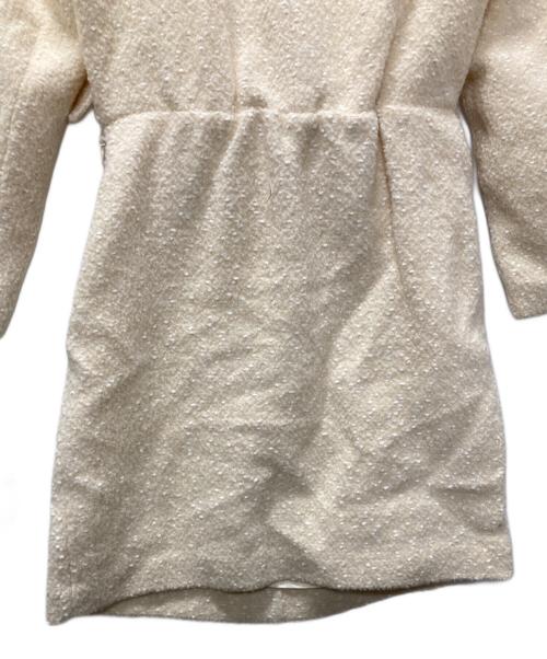 HER LIP TO（ハーリップトゥ）Her lip to (ハーリップトゥ) Mix Loop Tweed Dress ベージュ サイズ:M 未使用品の古着・服飾アイテム