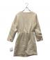 Her lip to (ハーリップトゥ) Mix Loop Tweed Dress ベージュ サイズ:M 未使用品：8000円