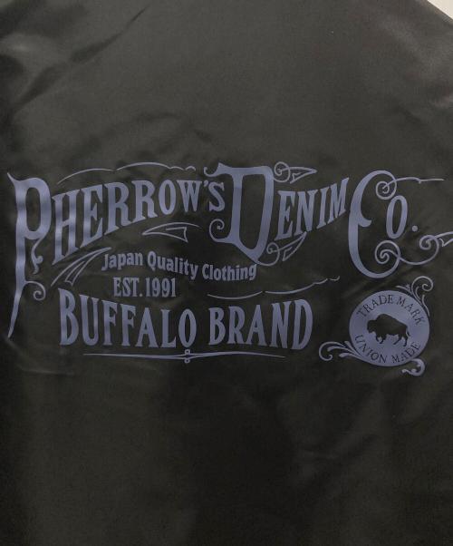 Pherrow's（フェローズ）Pherrow's (フェローズ) ナイロンコーチジャケット ブラック サイズ:38の古着・服飾アイテム