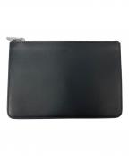 A.P.C.アーペーセー）の古着「クラッチバッグ/レザーポーチ」｜ブラック