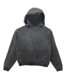 HUF（ハフ）の古着「ARCH WIDE FULL ZIP HOODIE」｜ブラック