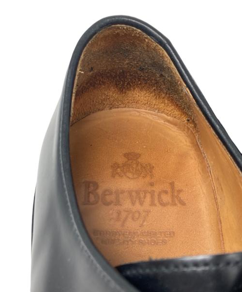 berwick（バーウィック）berwick (バーウィック) 4406ROVIBK/プレーントゥシューズ ブラック サイズ:5 1/2の古着・服飾アイテム