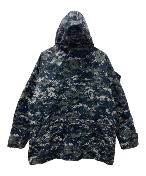 U'S NAVY（ユーエスネイビー）U'S NAVY (ユーエスネイビー) デジタルカモフラミリタリージャケット ブルー サイズ:Lの古着・服飾アイテム