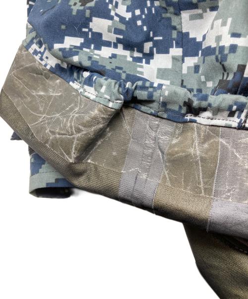 U'S NAVY（ユーエスネイビー）U'S NAVY (ユーエスネイビー) デジタルカモフラミリタリージャケット ブルー サイズ:Lの古着・服飾アイテム