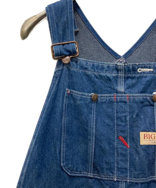 big mac（ビッグマック）big mac (ビッグマック) デニムオーバーオール インディゴ サイズ:38の古着・服飾アイテム