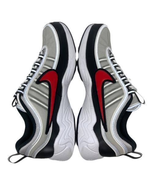NIKE（ナイキ）NIKE (ナイキ) AIR ZOOM SPIRIDON METALLIC SILVER/SPORT レッド×ブラック×ホワイト サイズ:27.5cmの古着・服飾アイテム