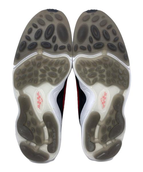 NIKE（ナイキ）NIKE (ナイキ) AIR ZOOM SPIRIDON METALLIC SILVER/SPORT レッド×ブラック×ホワイト サイズ:27.5cmの古着・服飾アイテム