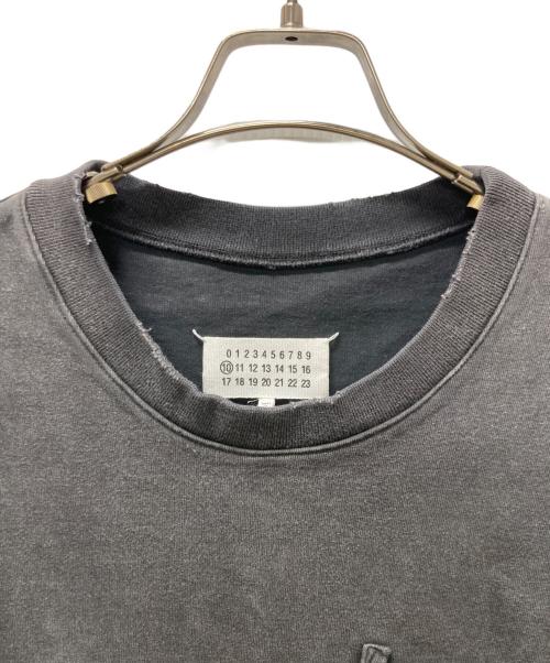 Maison Margiela（メゾンマルジェラ）Maison Margiela (メゾンマルジェラ) Destroyed Sleeve Less T-Shirt グレー サイズ:48の古着・服飾アイテム