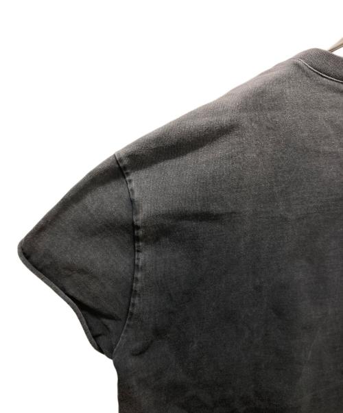Maison Margiela（メゾンマルジェラ）Maison Margiela (メゾンマルジェラ) Destroyed Sleeve Less T-Shirt グレー サイズ:48の古着・服飾アイテム