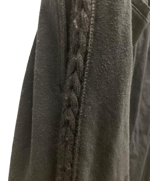 Yohji Yamamoto pour homme（ヨウジヤマモト プールオム）Yohji Yamamoto pour homme (ヨウジヤマモト プールオム) サイドデザインイージーワイドパンツ ブラック サイズ:3の古着・服飾アイテム