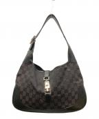 GUCCIグッチ）の古着「GG ジャッキーワンショルダーバッグ」｜ブラウン