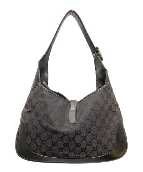 GUCCI（グッチ）GUCCI (グッチ) GG ジャッキーワンショルダーバッグ ブラウンの古着・服飾アイテム