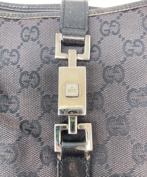 GUCCI（グッチ）GUCCI (グッチ) GG ジャッキーワンショルダーバッグ ブラウンの古着・服飾アイテム