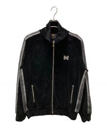 Needles（ニードルズ）の古着「TRACK JACKET - C/PE VELOUR/ベロアトラックジャケット」｜ブラック