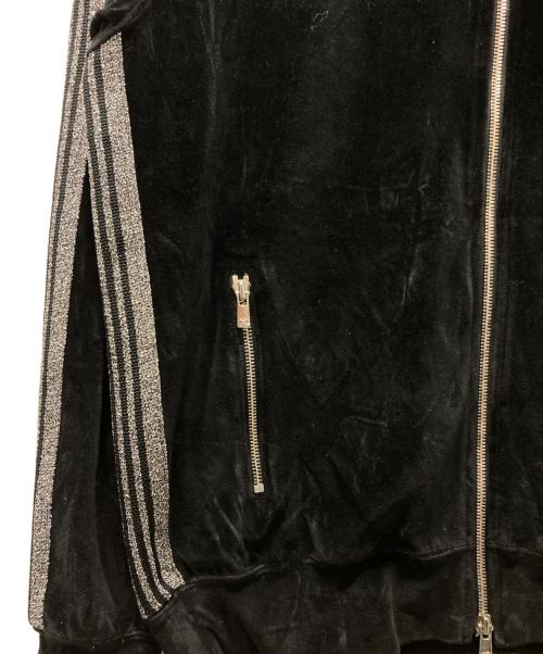 Needles（ニードルズ）Needles (ニードルズ) TRACK JACKET - C/PE VELOUR/ベロアトラックジャケット ブラック サイズ:Mの古着・服飾アイテム