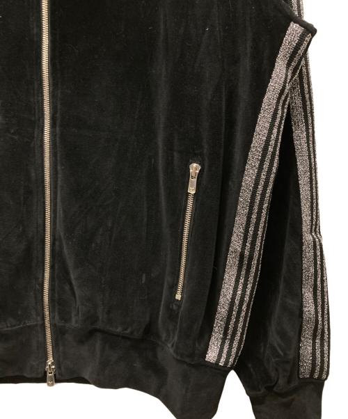 Needles（ニードルズ）Needles (ニードルズ) TRACK JACKET - C/PE VELOUR/ベロアトラックジャケット ブラック サイズ:Mの古着・服飾アイテム