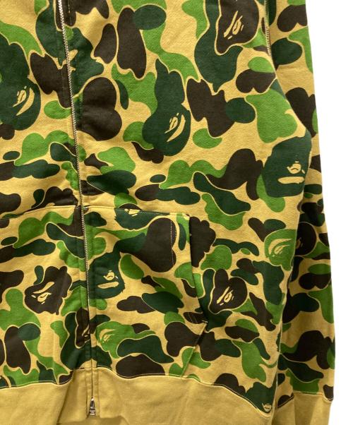 A BATHING APE（アベイシングエイプ）A BATHING APE (アベイシングエイプ) Abc Camo Crystal Stone Shark Full Zip カーキ サイズ:XLの古着・服飾アイテム