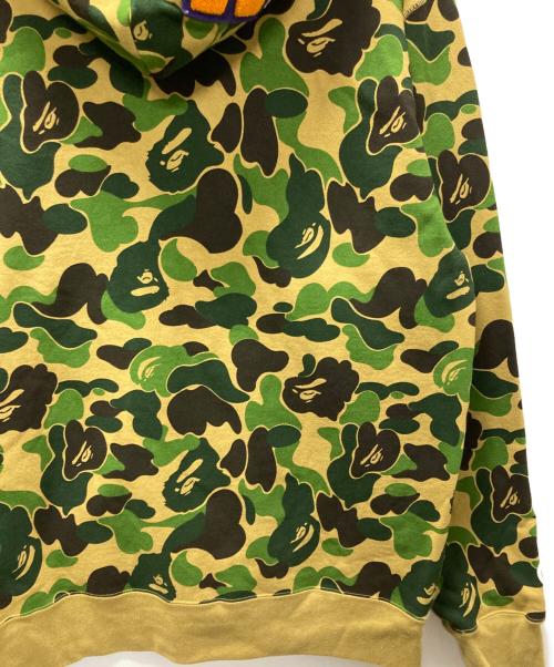 A BATHING APE（アベイシングエイプ）A BATHING APE (アベイシングエイプ) Abc Camo Crystal Stone Shark Full Zip カーキ サイズ:XLの古着・服飾アイテム