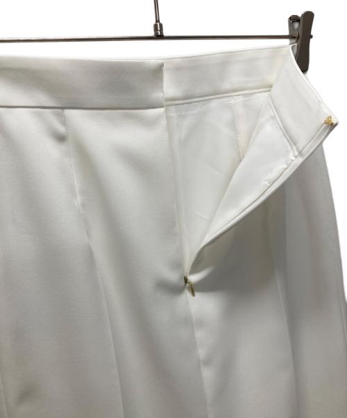 Pinky & Dianne（ピンキーアンドダイアン）Pinky & Dianne (ピンキーアンドダイアン) レースコンビスカート ホワイト サイズ:38の古着・服飾アイテム