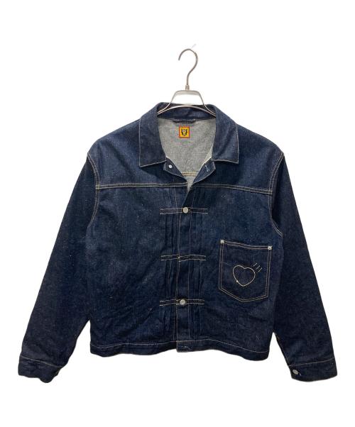 HUMAN MADE（ヒューマンメイド）HUMAN MADE (ヒューマンメイド) DENIM WORK JACKET PAST インディゴ サイズ:XLの古着・服飾アイテム