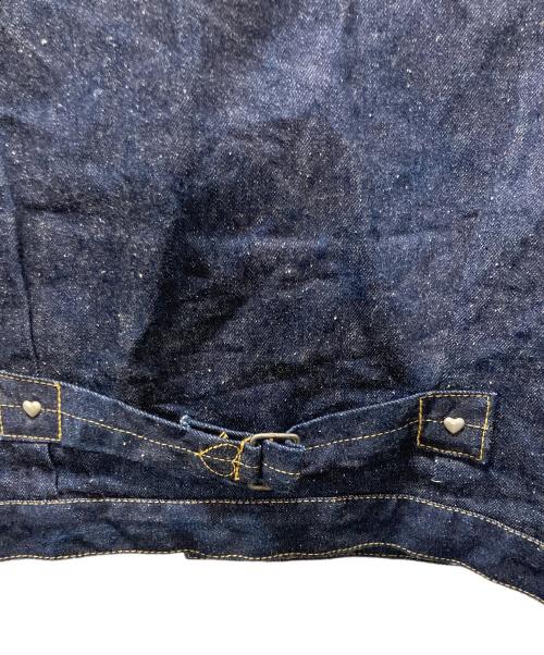 HUMAN MADE（ヒューマンメイド）HUMAN MADE (ヒューマンメイド) DENIM WORK JACKET PAST インディゴ サイズ:XLの古着・服飾アイテム