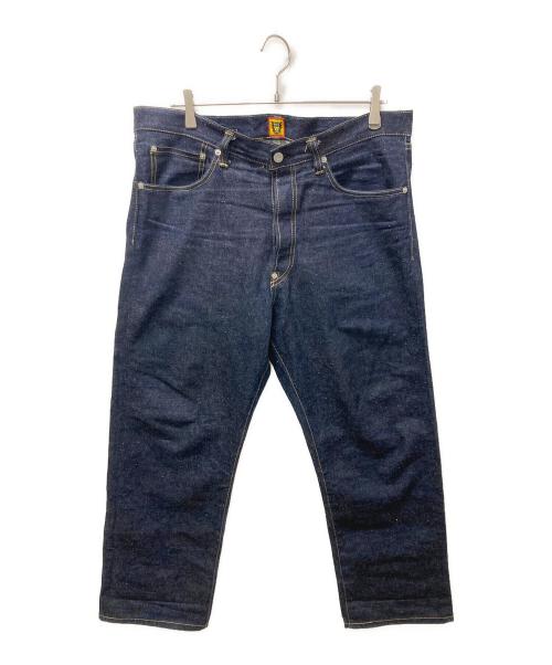 HUMAN MADE（ヒューマンメイド）HUMAN MADE (ヒューマンメイド) RELAX DENIM PANTS インディゴ サイズ:34inchの古着・服飾アイテム