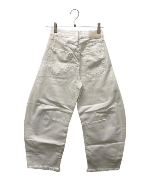 Citizens of humanity（シチズンズオブヒューマニティ）Citizens of humanity (シチズンズオブヒューマニティ) カーブデニムパンツ ホワイト サイズ:23の古着・服飾アイテム