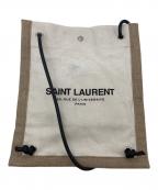 Saint Laurent Parisサンローランパリ）の古着「Universite flat crossbod」｜アイボリー