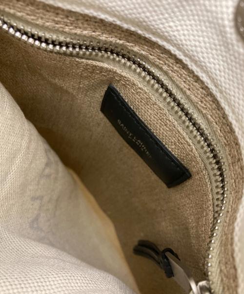 Saint Laurent Paris（サンローランパリ）Saint Laurent Paris (サンローランパリ) Universite flat crossbod アイボリーの古着・服飾アイテム