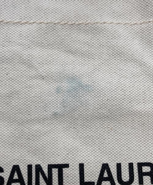 Saint Laurent Paris（サンローランパリ）Saint Laurent Paris (サンローランパリ) Universite flat crossbod アイボリーの古着・服飾アイテム