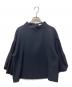 ADORE（アドーア）の古着「マットジョーゼットブラウス」｜ネイビー