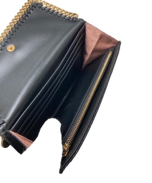 STELLA McCARTNEY（ステラマッカートニー）STELLA McCARTNEY (ステラマッカートニー) 長財布 ブラックの古着・服飾アイテム