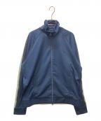 FRED PERRYフレッドペリー）の古着「Two Colour Tape Track Jacket/ツーカラーテープトラックジャケット」｜ネイビー
