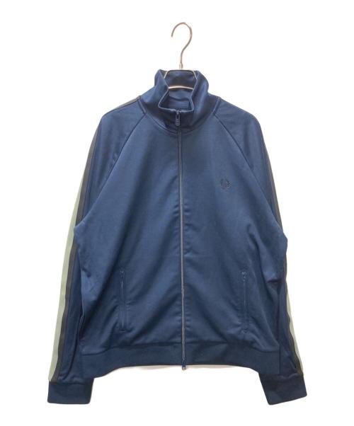 FRED PERRY（フレッドペリー）FRED PERRY (フレッドペリー) Two Colour Tape Track Jacket/ツーカラーテープトラックジャケット ネイビー サイズ:Lの古着・服飾アイテム