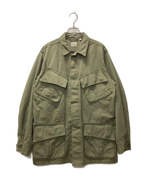 orSlow（オアスロウ）orSlow (オアスロウ) U.S ARMY TROPICAL JACKET/USアーミートロピカルジャケット カーキ サイズ:2の古着・服飾アイテム