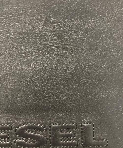 DIESEL（ディーゼル）DIESEL (ディーゼル) ロゴ2Wayショルダーバッグ ブラックの古着・服飾アイテム