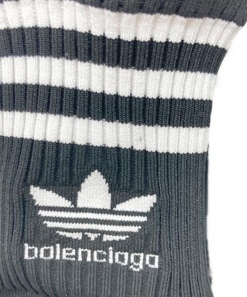BALENCIAGA（バレンシアガ）BALENCIAGA (バレンシアガ) adidas (アディダス) SPEED TRAINER/スピードトレーナー ソックススニーカー ブラック サイズ:28.5の古着・服飾アイテム