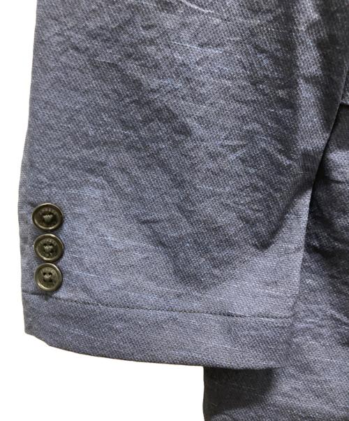 J.PRESS（ジェイプレス）J.PRESS (ジェイプレス) ハイパワーストレッチリネンルックジャケット ネイビー サイズ:Mの古着・服飾アイテム