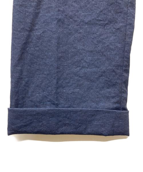 J.PRESS（ジェイプレス）J.PRESS (ジェイプレス) ハイパワーストレッチ リネンルックパンツ ネイビー サイズ:78の古着・服飾アイテム