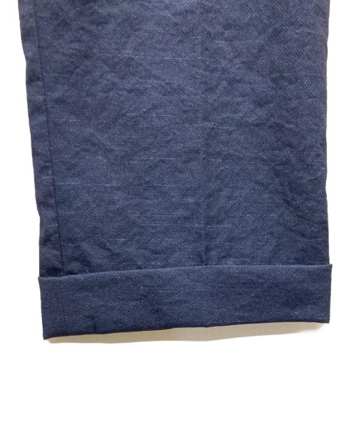 J.PRESS（ジェイプレス）J.PRESS (ジェイプレス) ハイパワーストレッチ リネンルックパンツ ネイビー サイズ:78の古着・服飾アイテム