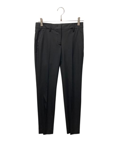 PRADA（プラダ）PRADA (プラダ) STRETCH POLYESTER TWILL SLIM SLACKS/ストレッチポリエステルツイルスリムスラックス ブラック サイズ:36の古着・服飾アイテム