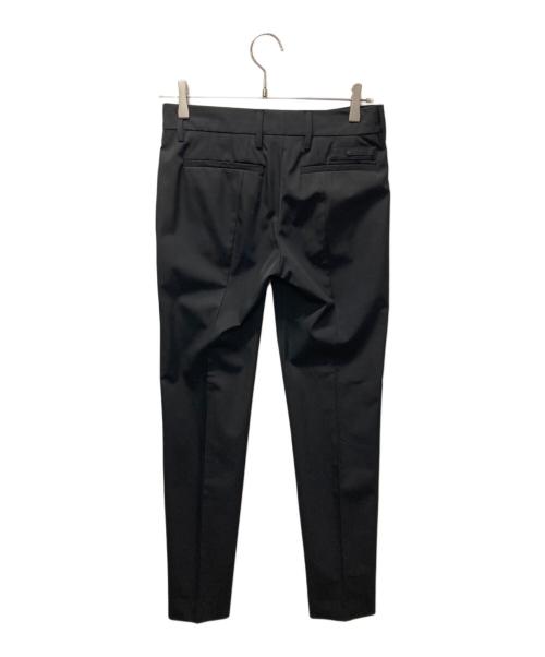 PRADA（プラダ）PRADA (プラダ) STRETCH POLYESTER TWILL SLIM SLACKS/ストレッチポリエステルツイルスリムスラックス ブラック サイズ:36の古着・服飾アイテム