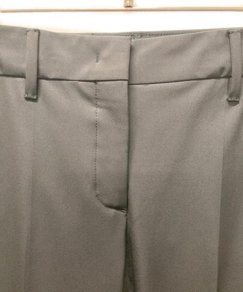 PRADA（プラダ）PRADA (プラダ) STRETCH POLYESTER TWILL SLIM SLACKS/ストレッチポリエステルツイルスリムスラックス ブラック サイズ:36の古着・服飾アイテム