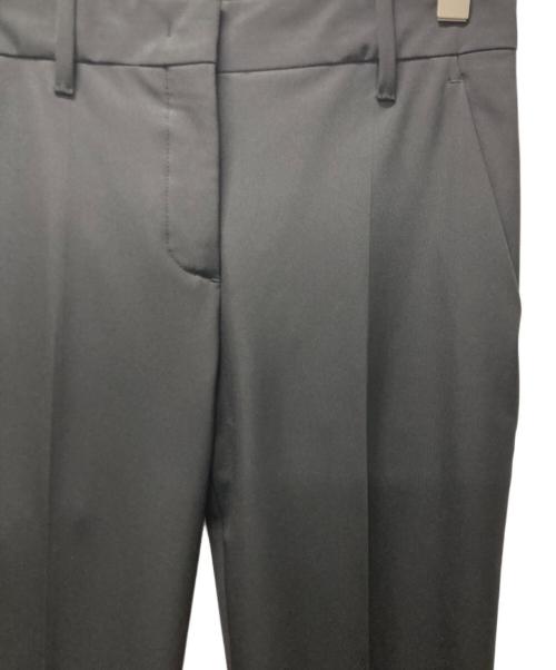 PRADA（プラダ）PRADA (プラダ) STRETCH POLYESTER TWILL SLIM SLACKS/ストレッチポリエステルツイルスリムスラックス ブラック サイズ:36の古着・服飾アイテム
