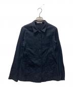 JIL SANDERジルサンダー）の古着「長袖シャツ」｜ネイビー